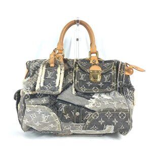LOUIS VUITTON M95381 Monogram Denim Duffle Bag MonogramDenim Black/gray